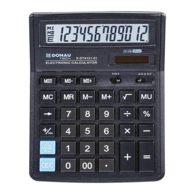 Kalkulačka Donau Tech K-DT4121 čierna_1