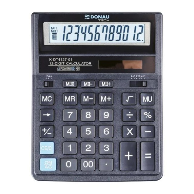 Kalkulačka Donau Tech K-DT4127 čierna_1