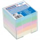 Bloček kocka nelepená 83x83x75mm pastelové farby číra škatuľka_1