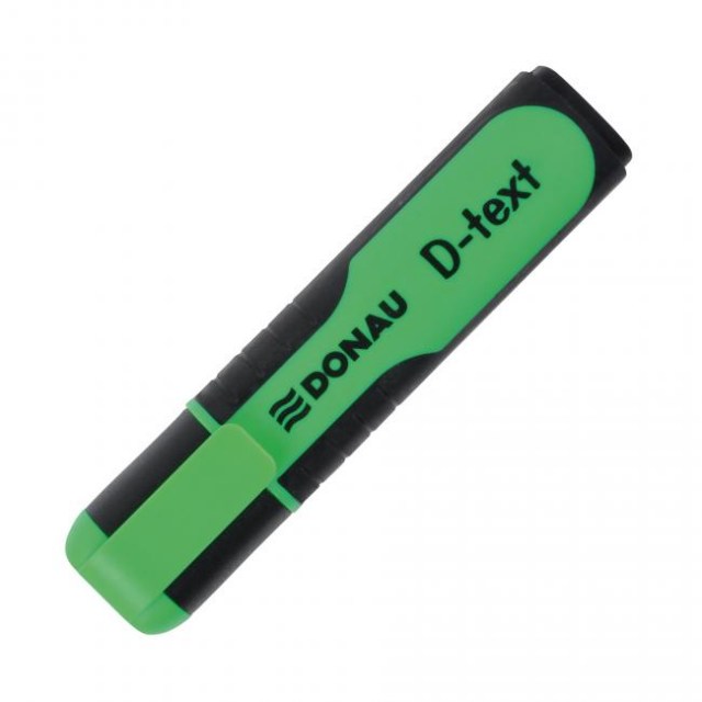 Zvýrazňovač DONAU D-text zelený_1