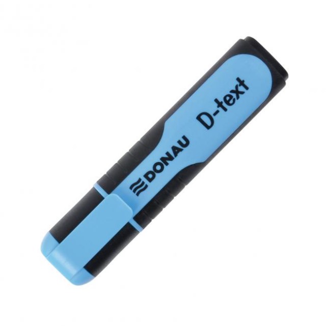 Zvýrazňovač DONAU D-text modrý_1