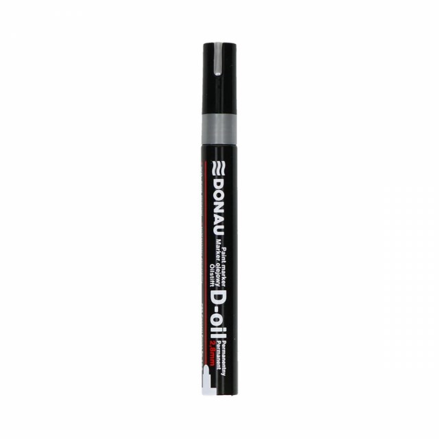 Popisovač lakový 2,8mm D-OIL strieborný_1