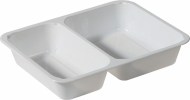Duni menu krabička 2-dielna White - CPET, 225x175x43 mm [300 ks]_1