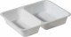 Duni menu krabička 2-dielna White - CPET, 225x175x43 mm [300 ks]_1