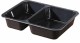 Duni menu krabička 2-dielna Black - CPET, 225x175x43 mm [300 ks]_1