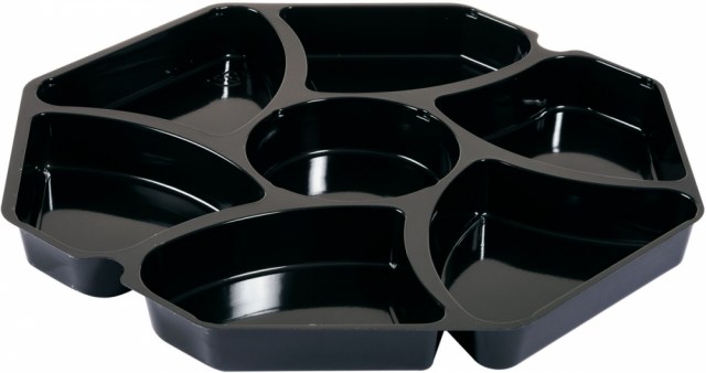 Octaview PS 7-dielna Black - 284 x 284 x 25 mm, 150 ks_1
