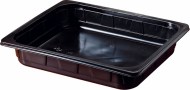 Duni krabička jednodielna 1/2Gn - PP Black  325x265x40 mm [100 ks]_1