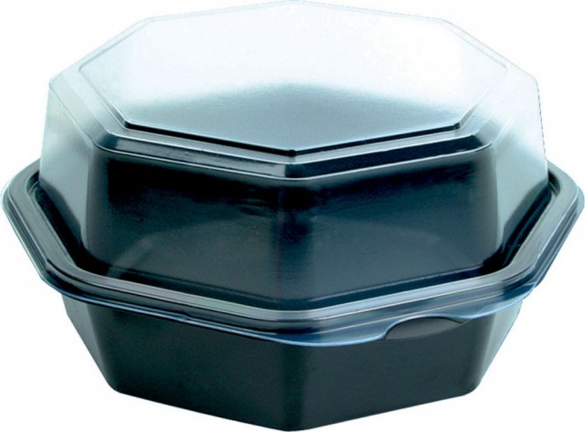 Octaview PS Black/Transparent 160x160x80 mm [35 ks]_1