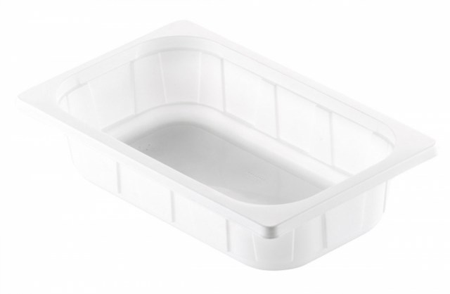 Duni krabička 1-dielna White - 1/4Gn, PP, 265x161x60 mm [200 ks]_1