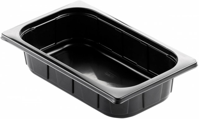 Duni krabička 1-dielna Black - 1/4Gn, PP, 265x161x60 mm [200 ks]_1