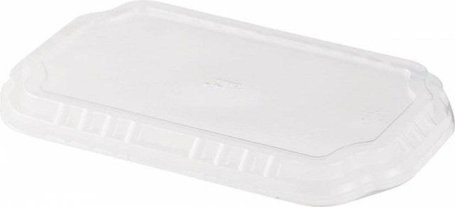 Duni viečko na krabičku Take-away - APET, transparent, 256x163x12 mm [246 ks]_1