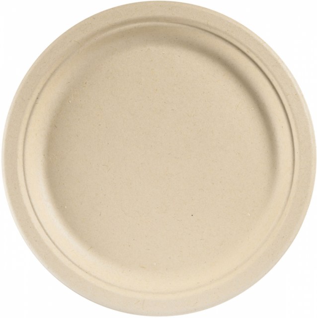 tanier fibre unbleached bagasa - priemer 26 cm [50 ks]_1