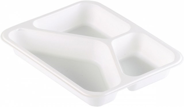 Duni krabička 3-dielna White - Cater, PP, 227x178x32 mm [216 ks]_1
