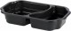 Duni krabička Take-away 2-dielna Black - PP/M, 215x148x47 mm [332 ks]_1