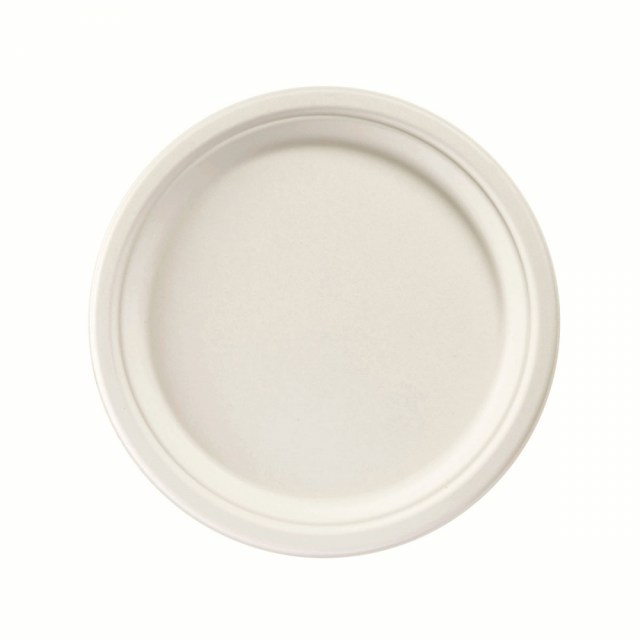 tanier fibre bleached bagasa - priemer 26 cm [50 ks]_1