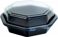 Octaview PS Black/Transparent 160x160x60 mm [20 ks]_1