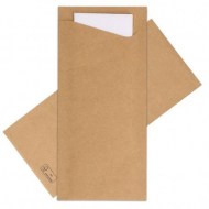 Duni sacchetto tissue Ecoecho White - 190x85 mm [100 ks]_1