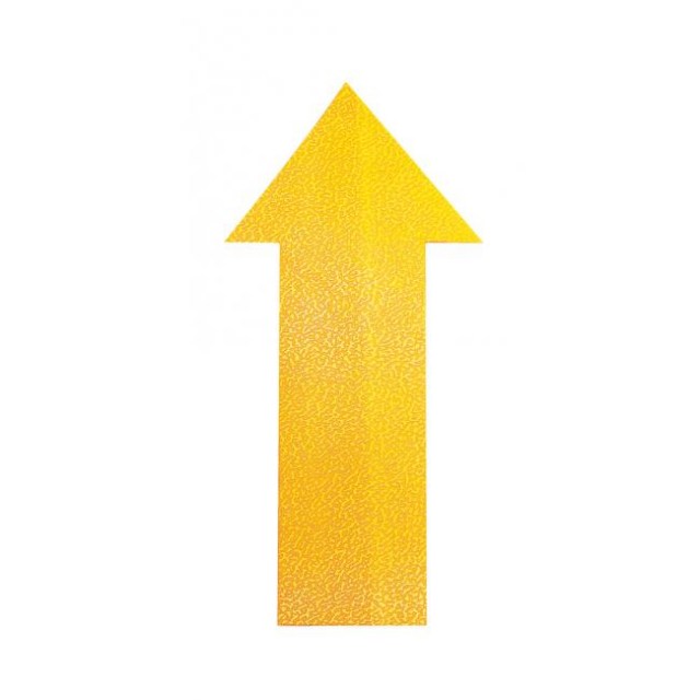 Podlahové značenie ŠÍPKA žlté 10ks_1