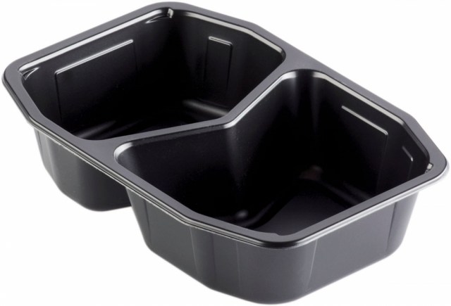 Duni krabička 2-dielna Black - PP, HMR,  215x148x50 mm [312 ks]_1