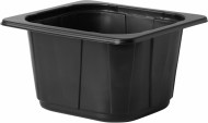 Duni krabička 1-dielna Black - 1/6Gn, PP, 176x162x100 mm [300 ks]_1