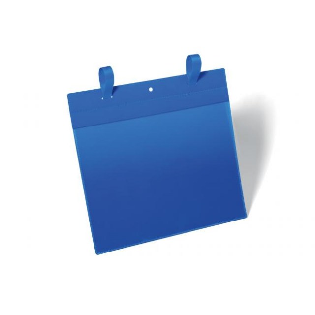 Vrecko na dokumenty s rýchloviazačom 297x210mm na šírku 50ks modré_1