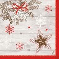 Obrúsky 3-Ply 24X24Cm Cozy Winter [50 ks] - DOPREDAJ _1