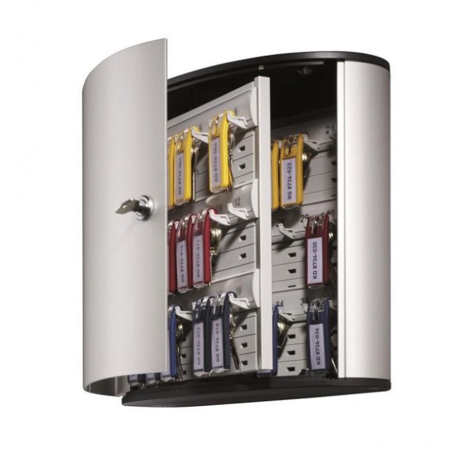 Skrinka na 36 kľúčov DURABLE KEY BOX 36 strieborná_1