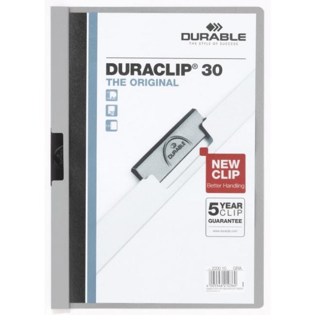 Obal s klipom DURACLIP Original 30 sivý_1