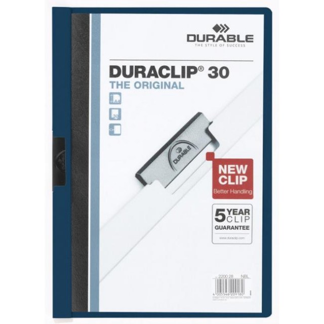 Obal s klipom DURACLIP Original 30 polnočná modrá_1