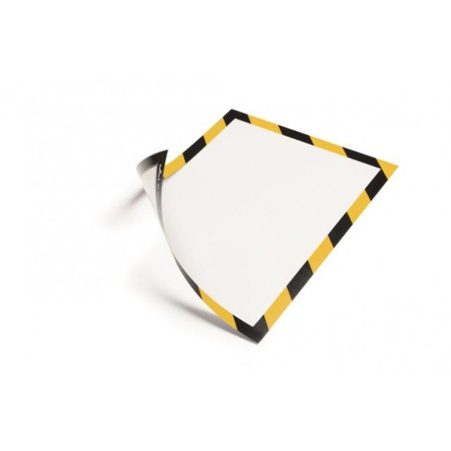 Panel DURAFRAME MAGNETIC SECURITY A4 žlto-čierny_1
