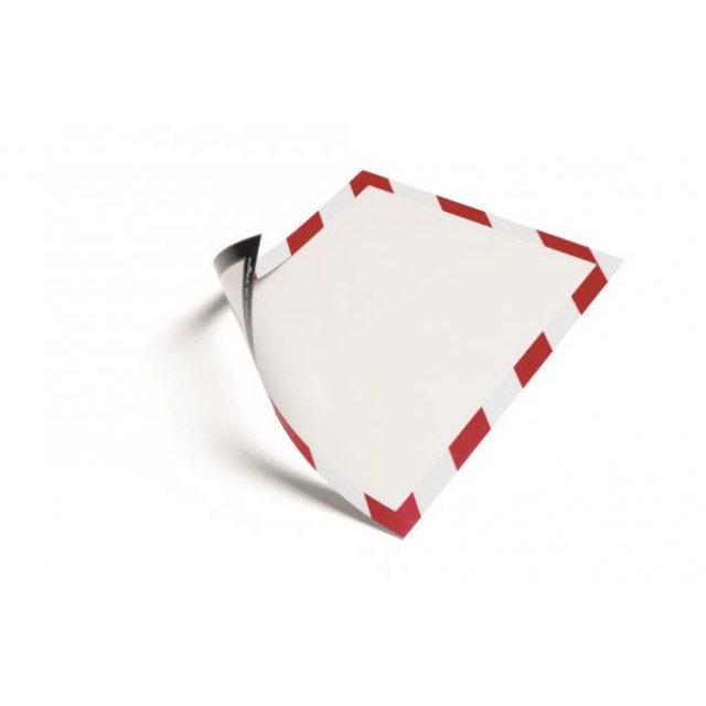 Panel DURAFRAME MAGNETIC SECURITY A4 červeno-biely_1