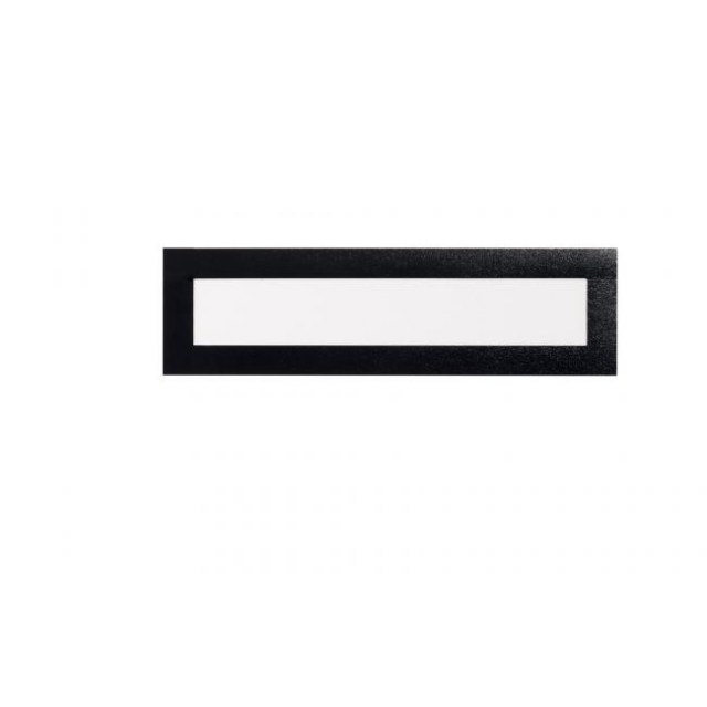 Magnetický DURAFRAME MAGNETIC Top pre A4, 210x40 mm, čierny_1