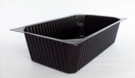 Duni krabička 1-dielna Black - 1/4Gn, PP, 265x162x70 mm [150 ks]_1