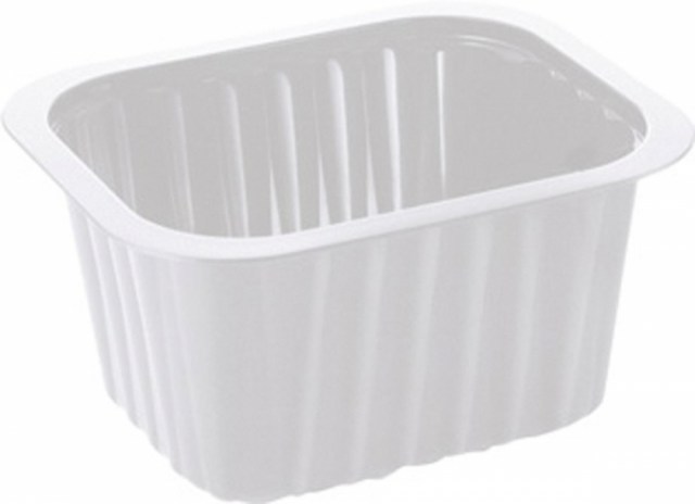 Duni krabička 1-dielna White - Side dish, PP, 138x114x70 mm [276 ks]_1