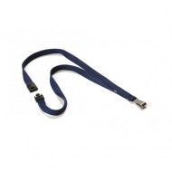 Závesný remienok DURABLE SOFT COLOUR 15mm tmavomodrý 10ks_1