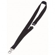 Závesný remienok DURABLE 20mm so skobou čierny 10ks_1