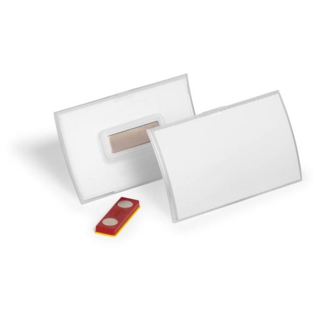 Visačka s magnetom PP DURABLE 54x90mm 10ks_1