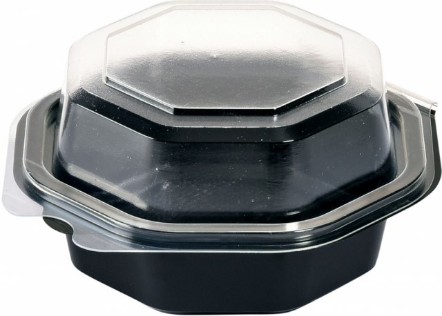 Octaview PS Black/Transparent 118x118x60 mm [375 ks]_1