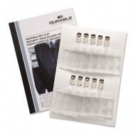 Visačka na plastovú kartu so štipcom DURABLE 85x54mm 10ks_1