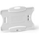 Visačka na plastovú kartu otvorená DURABLE ECO sivá 87x54mm 10ks_1