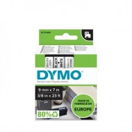 Samolepiaca páska Dymo D1 9 mm biela/čierna_1