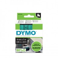 Samolepiaca páska Dymo D1 9 mm zelená/čierna_1