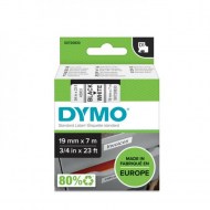 Samolepiaca páska Dymo D1 19 mm biela/čierna_1