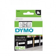 Samolepiaca páska Dymo D1 24 mm biela/čierna_1