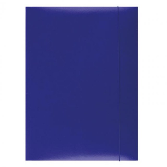 Kartónový obal s gumičkou Office Products modrý_1