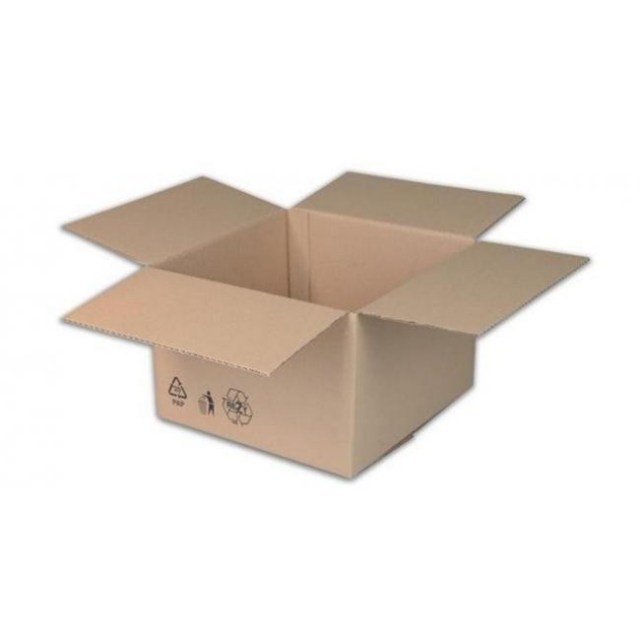 Škatuľa s klopou + recyklačné znaky 289x189x140mm_1