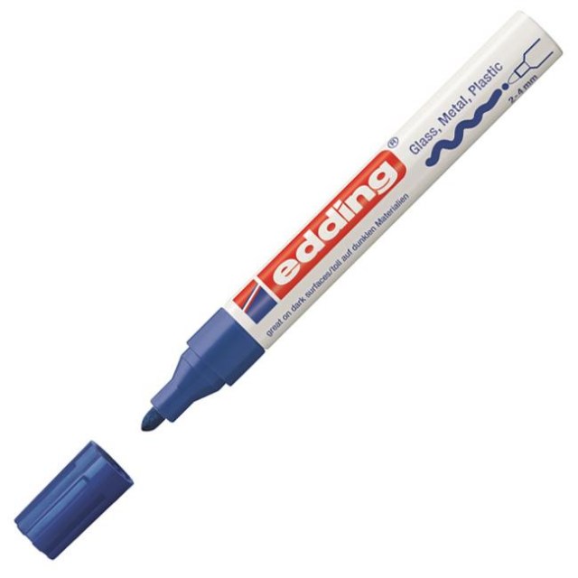 Lakový popisovač edding 750 modrý_1