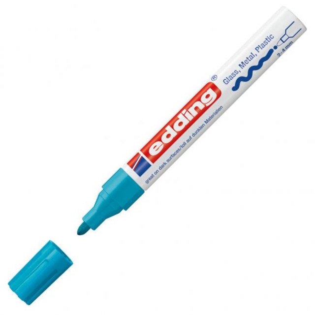 Lakový popisovač edding 750 svetlomodrý_1