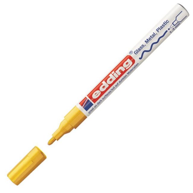 Lakový popisovač edding 751 žltý_1