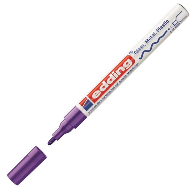 Lakový popisovač edding 751 fialový_1